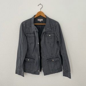 Grey Army Jacket, Medium